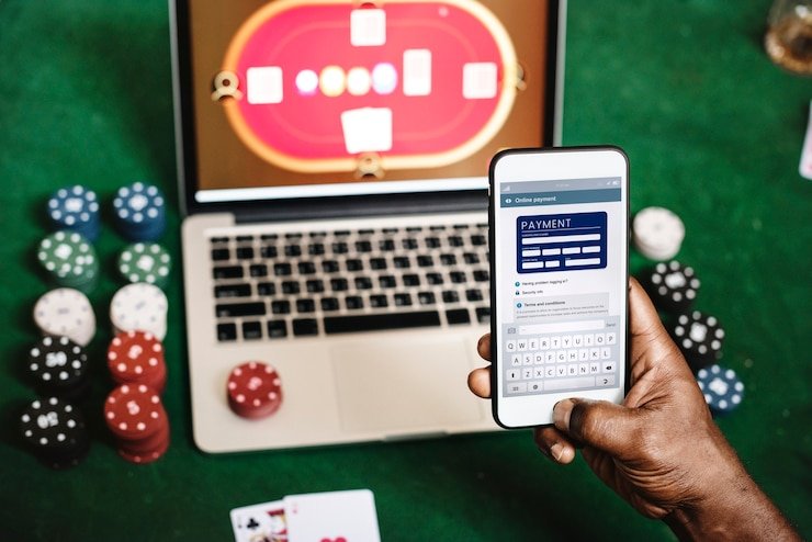 Ilustrasi keamanan data digital yang kuat pada platform online